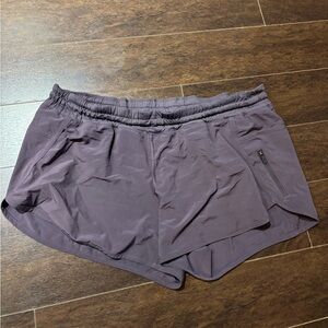 lululemon athletica Plum Athletic Running Shorts